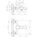 Смеситель Agger Fine A1110000 для ванны с душем - 1