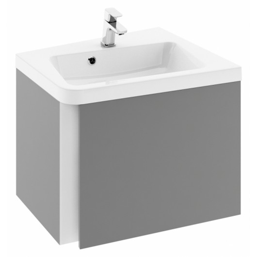 Тумба с раковиной Ravak SD 10° 55 серая R