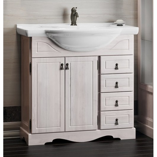 Тумба с раковиной Opadiris Клио 80 беленый бук Тумба с раковиной Opadiris Клио 80 беленый бук