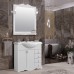 Зеркало Opadiris Клио 80 белый матовый - 1