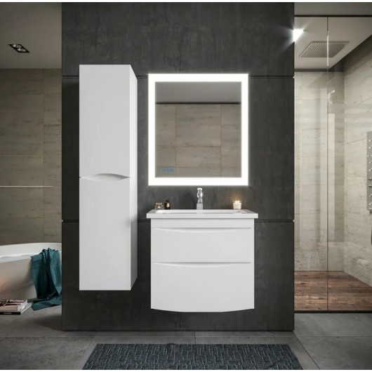 Комплект мебели Бриклаер Вега 70, белый глянец Комплект мебели Бриклаер Вега 70, белый глянец