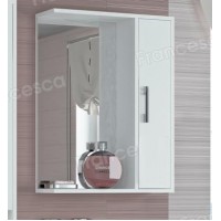 Шкаф-зеркало Francesca Eco 55 белый