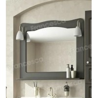 Зеркало Francesca Империя 100 венге полотно (со светильниками)
