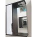 Шкаф-зеркало Francesca Версаль 60 С белый/венге - 3