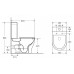 Унитаз-компакт Owl 1975 Tid Cirkel-G (OWLT190702) с сиденьем DP микролифт - 6