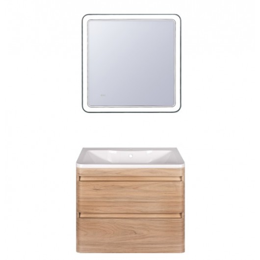 Комплект мебели Style Line Атлантика 80 Люкс Plus подвесной ясень