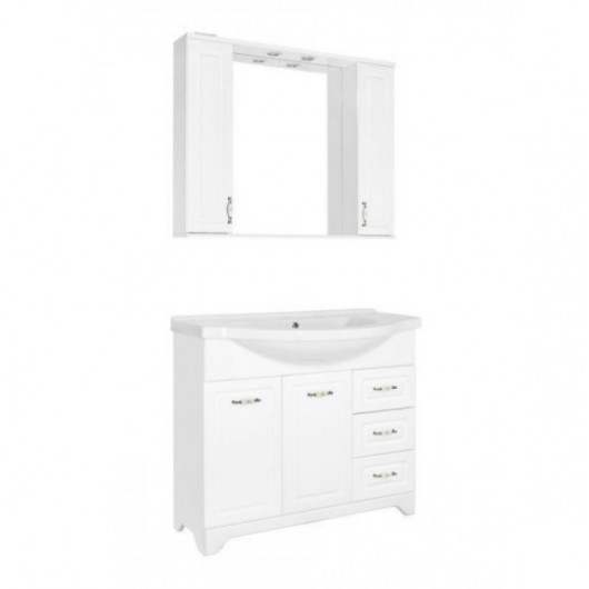 Комплект мебели Style Line Олеандр-2 100 Люкс, белый