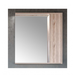 Зеркало-шкаф AQUATON Стоун 80 сосна арлингтон, с подсветкой