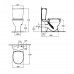 Унитаз-компакт Ideal Standard Oceane Junior W909001 с микролифтом - 1