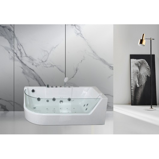 Акриловая гидромассажная ванна Ceruttispa C-402R 800х1500х580 Акриловая гидромассажная ванна Ceruttispa C-402R 800х1500х580