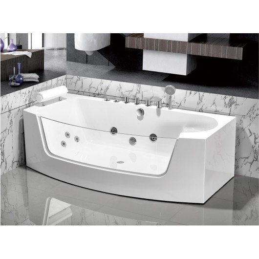Акриловая гидромассажная ванна Ceruttispa C-468 900х1850х580 Акриловая гидромассажная ванна Ceruttispa C-468 900х1850х580