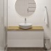 Столешница в ванную из лиственницы 110 (натуральный) - 2