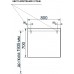 Комплект мебели Эстет Dallas Luxe 110 подвесная, 1 ящик, R - 7