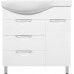 Комплект мебели Style Line Жасмин 82 R белая, с бельевой корзиной - 2