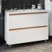 Комплект мебели Венеция Bianco 105 белый (зеркало с 2 шкафчиками) - 2