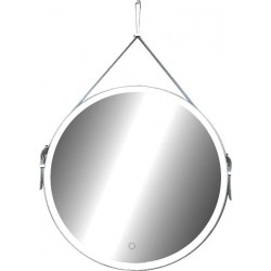 Зеркало Art&Max Milan 100, белый ремень
