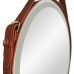 Зеркало Art&Max Milan 80 коричневый ремень - 3