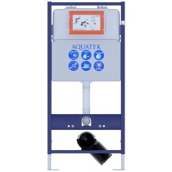 Система инсталляции Aquatek Standart 51 INS-0000001 для подвесных унитазов с шумоизоляцией
