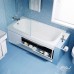 Экран под ванну Alavann Soft 150 откидной, белый (с комплектом корзин) - 1
