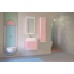 Зеркало-шкаф Jorno Pastel 46, розовый иней - 1