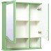 Зеркало-шкаф Runo Марсель 65, зеленый - 2