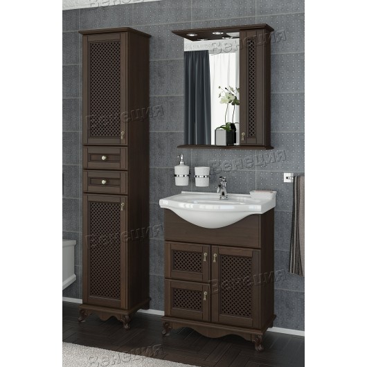 Комплект мебели Венеция Виола 65 (2 ящ, ум. Делла Миа 65) фасад решетка Комплект мебели Венеция Виола 65 (2 ящ, ум. Делла Миа 65) фасад решетка