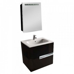 Комплект мебели Roca Victoria Nord Black Edition 60 черная