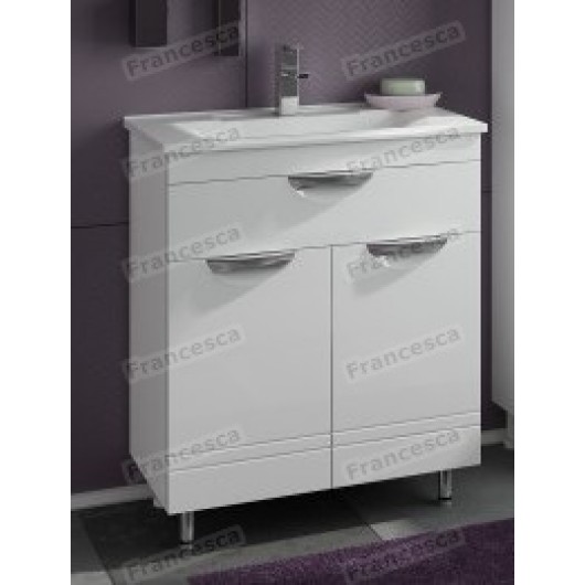 Тумба с раковиной Francesca Доминго 70 с 1 ящиком Тумба с раковиной Francesca Доминго 70 с 1 ящиком