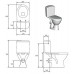 Унитаз-компакт Cersanit Merida 32 MR011 - 3