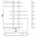 Полотенцесушитель водяной Terminus Диана 90x103 - 1