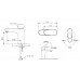 Смеситель Bravat Pure F1105161C для раковины - 1