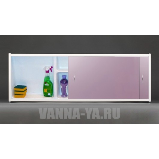 Экран под ванну раздвижной с полочкой Francesca Premium 1.5,1.7,1.8 розовый металик (Антискользящее Основание) Экран под ванну раздвижной с полочкой Francesca Premium 1.5,1.7,1.8 розовый металик (Антискользящее Основание)