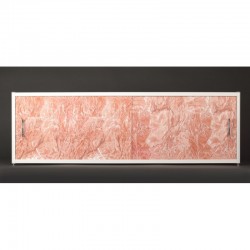 Экран под ванну раздвижной Francesca Premium 150/170/180 темно-розовый мрамор