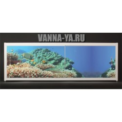 Экран под ванну Francesca Elite Морское дно 140-180 см (Антискользящее Основание)