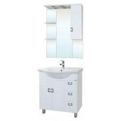 Комплект мебели для ванной комнаты Bellezza Миа 75