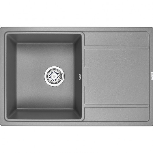 Кухонная мойка Granula 7804 Алюминиум Кухонная мойка Granula 7804 Алюминиум