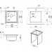 Кухонная мойка Granula Kitchen Space KS-4501U шварц - 1