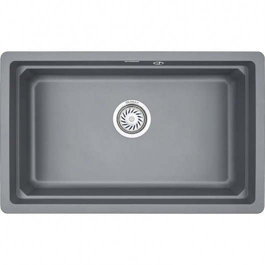 Кухонная мойка Granula Kitchen Space KS-7303U алюминиум