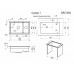 Кухонная мойка Granula Kitchen Space KS-7304U арктик - 1