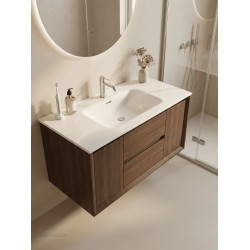 Тумба с раковиной Francesca Avanti Panda art 2502-1200-T