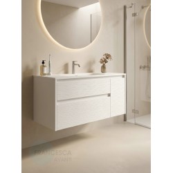 Тумба с раковиной Francesca Avanti Panda art 2513-1000-T