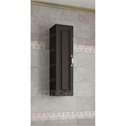 Шкаф навесной Francesca Avanti Империя 20 венге, с подсветкой, универсальный