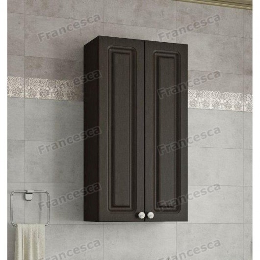 Шкаф навесной Francesca Avanti Империя 40 венге, с подсветкой