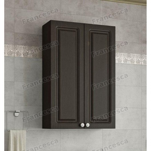 Шкаф навесной Francesca Avanti Империя 50 венге, с подсветкой