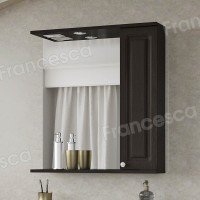 Шкаф-зеркало Francesca Avanti Империя 60 венге, правый