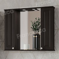 Шкаф-зеркало Francesca Avanti Империя 90 венге, 2 шкафа