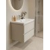 Тумба с раковиной Francesca Avanti Latina 50 подвесная, бежевая (ум. Moduo 50) - 1
