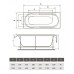 Ванна Relisan Eco Plus Прага Гл000015195 170х70 - 2