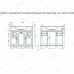 Тумба с раковиной Francesca Avanti Империя 80 белый (2ящ+3дв. ум. Классик 80) с подсветкой - 6 Тумба с раковиной Francesca Avanti Империя 80 белый (2ящ+3дв. ум. Классик 80) с подсветкой - 6
