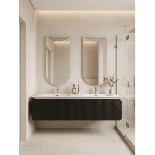 Комплект мебели для ванной комнаты Francesca Avanti Panda art 2527M-1800-T